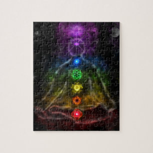 ETHERIC AURA CHAKRA JIGSAW PUZZLE