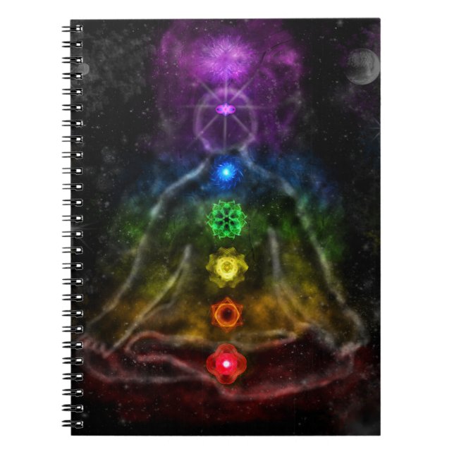 ETHERIC AURA CHAKRA NOTEBOOK (Front)