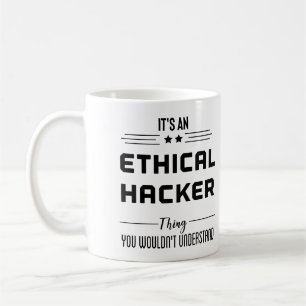 Ethical Hacker Cybersecurity - Security Quotes Coffee Mug