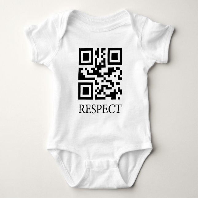 Ethics: Repsect Free Will Baby Bodysuit (Front)