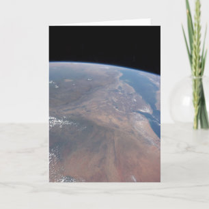 Ethiopia And Part Of The Red Sea Card