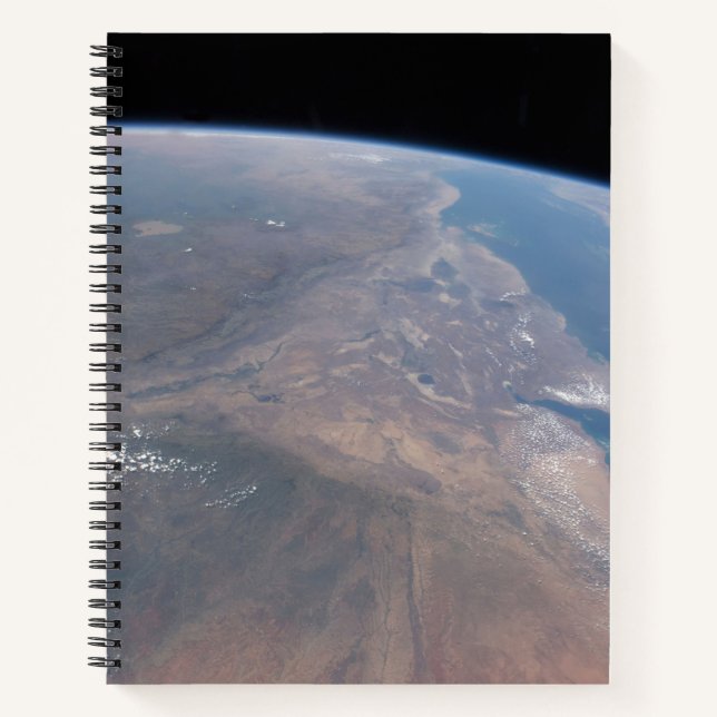 Ethiopia And Part Of The Red Sea Notebook (Front)