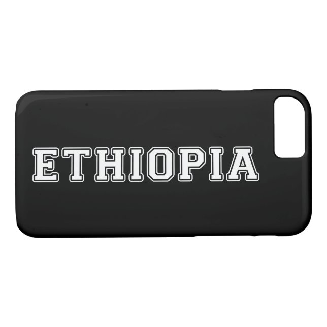 Ethiopia Case-Mate iPhone Case (Back (Horizontal))