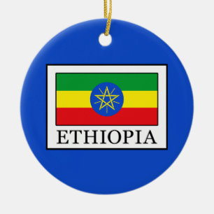 Ethiopia Ceramic Ornament
