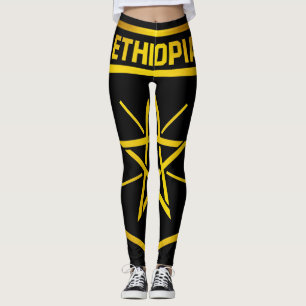 Ethiopia Emblem Leggings