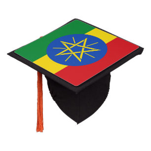 Ethiopia Flag Graduation Cap Topper
