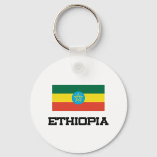 Ethiopia Flag Keychain