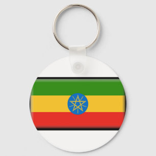 Ethiopia Flag Keychain