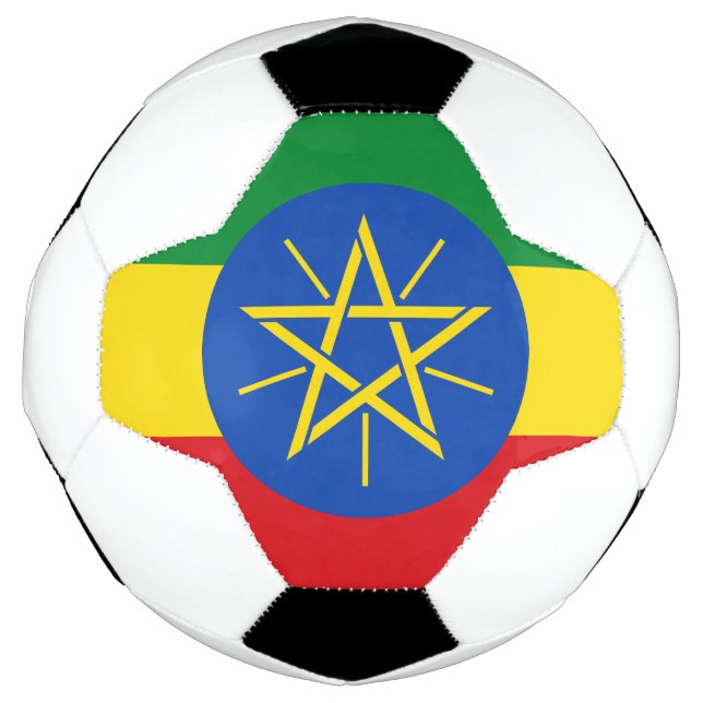 Ethiopia Flag Soccer Ball (Front)