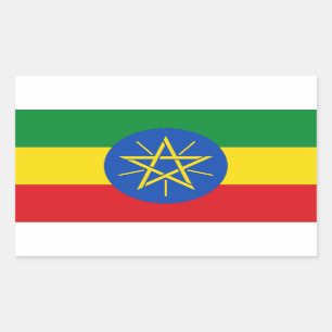 Ethiopia Flag Sticker