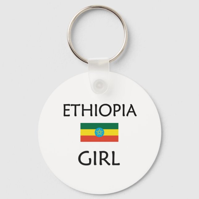ETHIOPIA GIRL KEYCHAIN (Front)