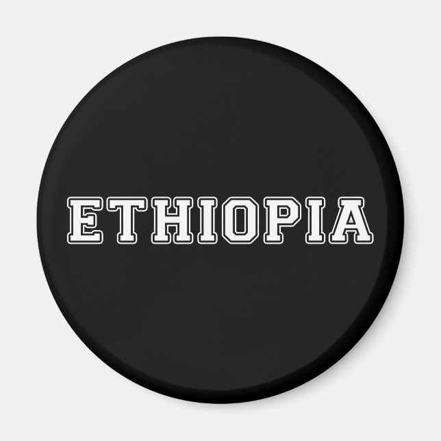 Ethiopia Magnet (Front)