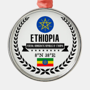 Ethiopia Metal Ornament