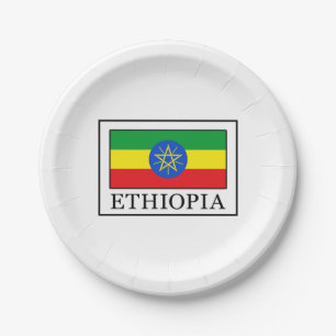 Ethiopia Paper Plate