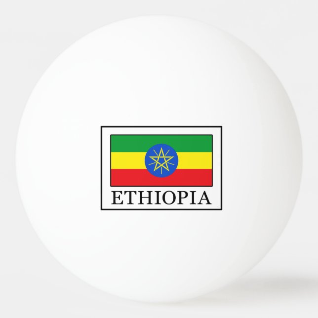 Ethiopia Ping Pong Ball (Front)