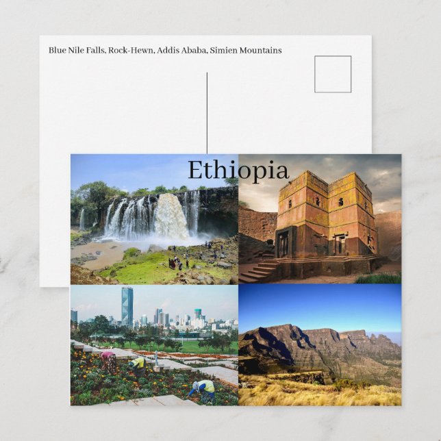 Ethiopia Postcard (Front/Back)