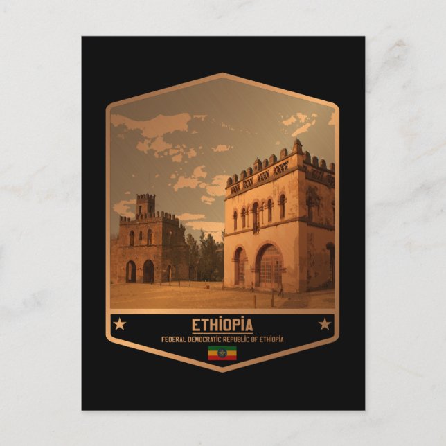 Ethiopia Postcard (Front)