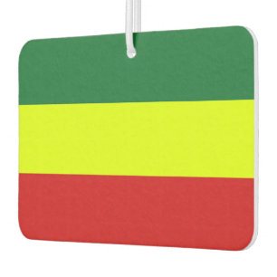 Ethiopia Rasta Flag Air Freshener