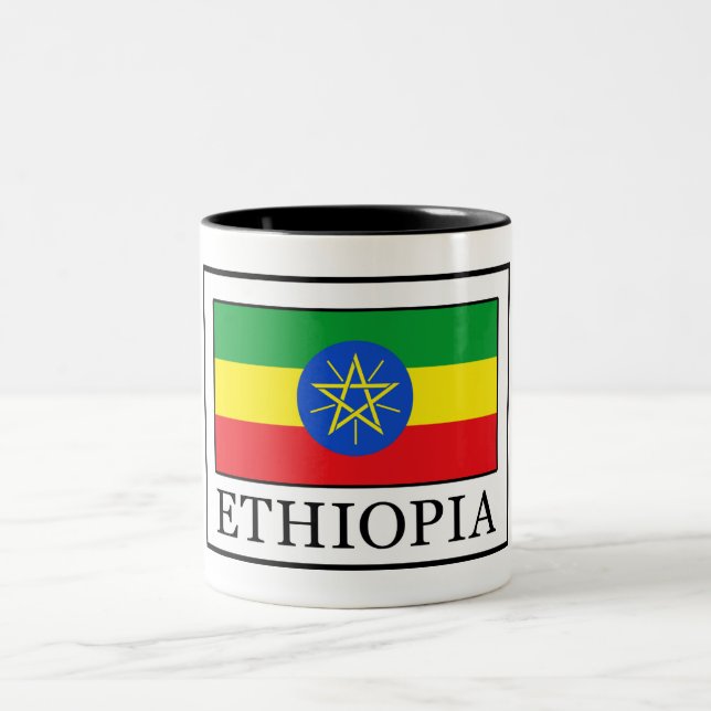 Ethiopia Two-Tone Coffee Mug (Center)