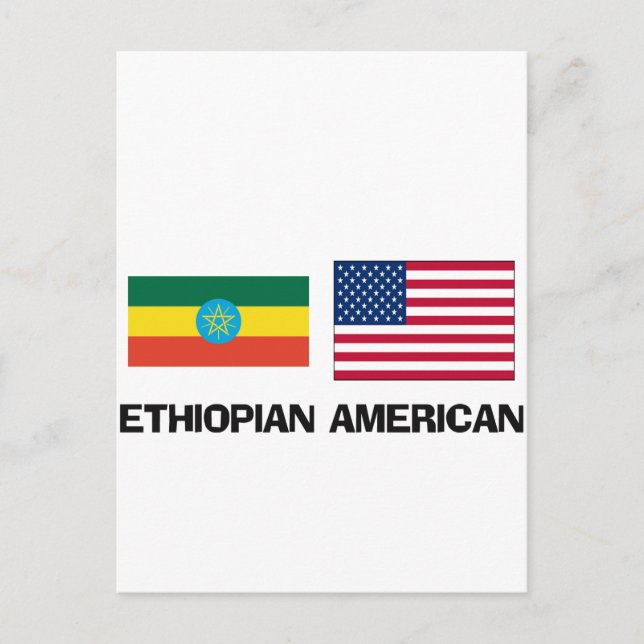 Ethiopian American Postcard (Front)