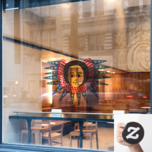 Ethiopian Angel  Window Cling