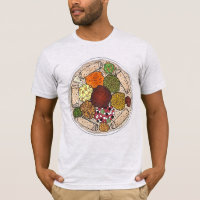Ethiopian Cooking Food Platter Injera Wat Lentils