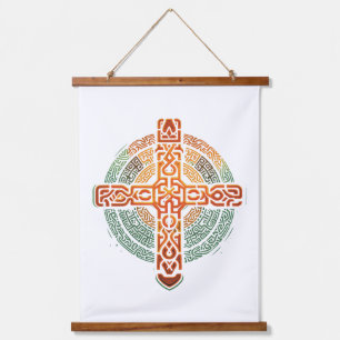 Ethiopian Cross Hanging Tapestry