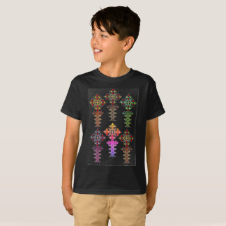 Ethiopian Cross T-Shirt - Boys