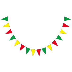 Ethiopian Decorations Bunting Flags