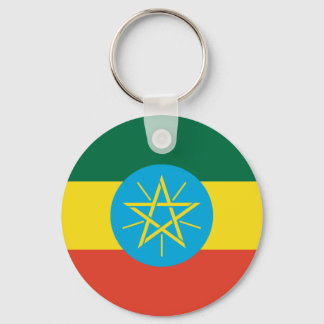 Ethiopian flag keychain
