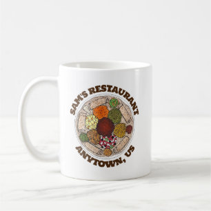 Ethiopian Food Injera Wat Restaurant Food Truck Coffee Mug