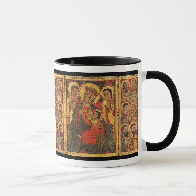 Ethiopian  Orthodox Icon l Theotokos  Mug (Right)