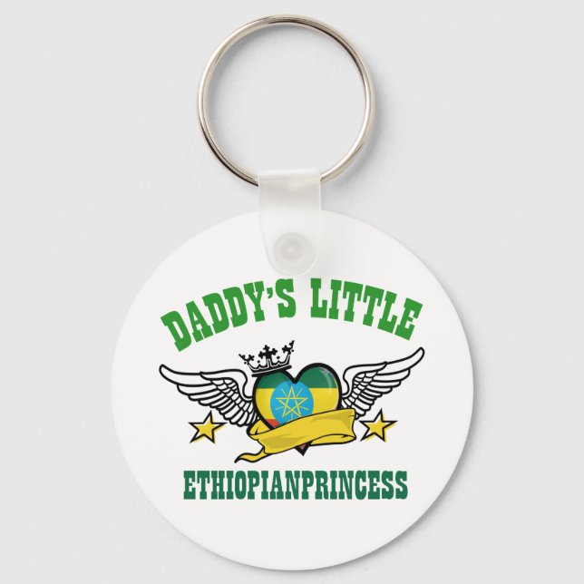 Ethiopian Princess Keychain (Front)
