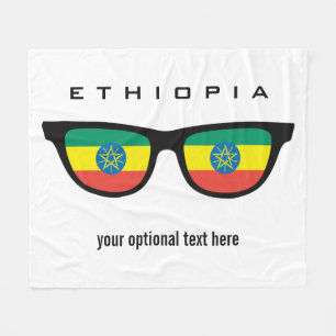 Ethiopian Shades custom fleece blankets