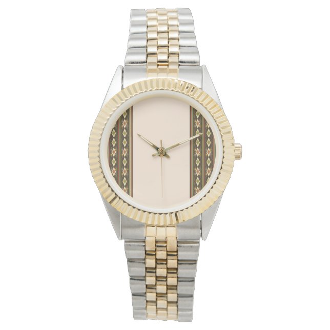 Ethiopian Tebeb Pattern Watch (Front)
