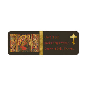 Ethiopie l Orthodoxe l Theotokos l Personnaliser,