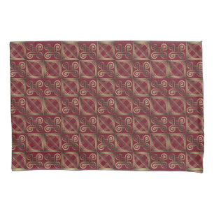 Ethnic African Adinkra symbols of the unity Pillowcase