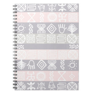 Ethnic African Boho Design Notebook