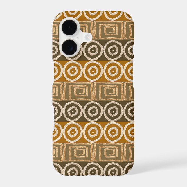 Ethnic african hand-drawn  pattern. (Back)
