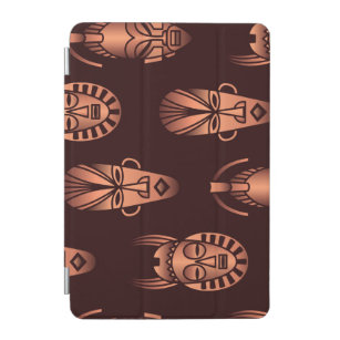 Ethnic African masks, dark background iPad Mini Cover
