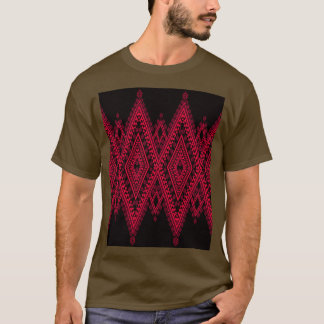 Ethnic African Pattern Graphic T-Shirt