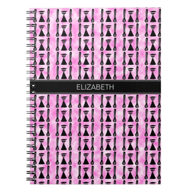Ethnic, African Pattern Notebook (Front)
