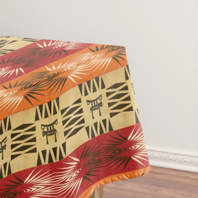 ethnic african  pattern with simbols. tablecloth (In Situ)