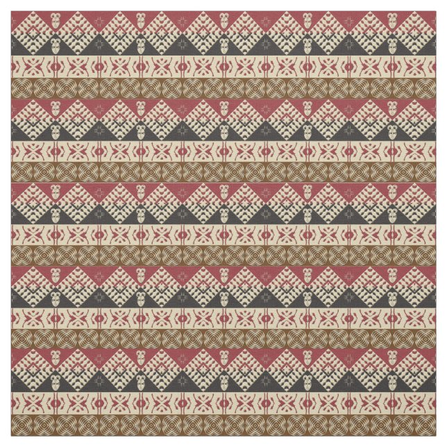 ethnic african seamless pattern fabric (Swatch)