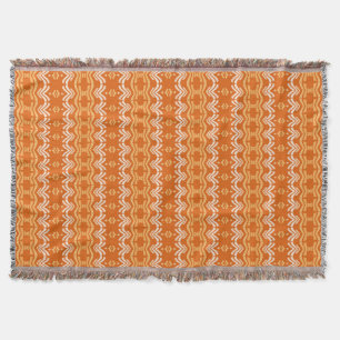 ethnic african seamless pattern throw blanket