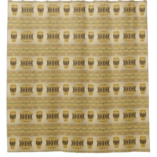Ethnic african tribal mask pattern.