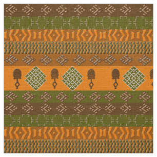 ethnic african  tribal pattern fabric