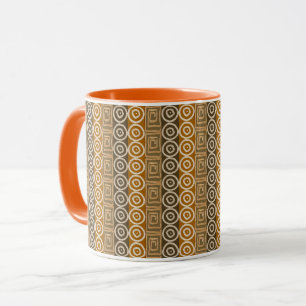 ethnic african tribal pattern mug