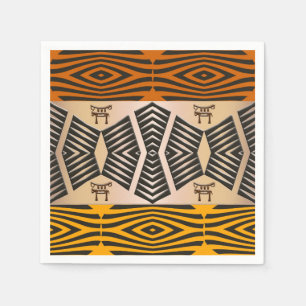 ethnic african tribal pattern napkin