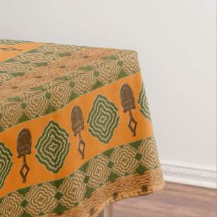Ethnic african tribal striped pattern. tablecloth